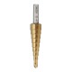 4-12/4-20/4-32mm HSS 6542 Titanium Coated Step Drill Bit Triangle Shank