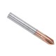 4 Flutes 90 Degree Chamfer Mill HRC60 3-12mm Tungsten Steel AlTiN Coating Milling Cutter