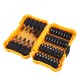 42PCS Screwdriver Bit Set 40PCS Phillips Torx Square Screwdriver Bits Quick Change Extension Rod 3/8 Inch Socket Driver Adapter with Box