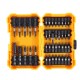 42PCS Screwdriver Bit Set 40PCS Phillips Torx Square Screwdriver Bits Quick Change Extension Rod 3/8 Inch Socket Driver Adapter with Box