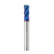 5/6/8mm R0.5 Nano Blue Coating Carbide End Mill HRC60 4 Flute CNC Milling Cutter