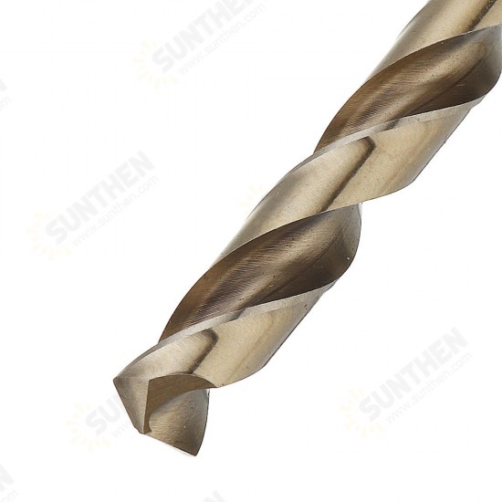 5pcs 4-10mm HSS M35 Cobalt Twist Drill Bit 4/5/6/8/10mm for Metal Stainless Steel Aluminium Copper