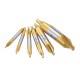 6pcs HSS Center Drill Bit 1/1.5/2/2.5/3/5mm 60 Degree Titanium Coated Countersink Drill Bit