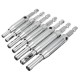 7pcs HSS Self Centering Hinge Drill Bit Door Window Cabinet Woodworking Hole Puncher