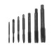 7pcs M3-M12 HSS Nitriding Coated Screw Thread Tap Set Machine Thread Tap Drill