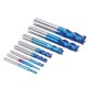 8Pcs Blue Naco 2-12mm 4 Flutes Carbide End Mill Set HRC50 Tungsten Steel Milling Cutter Tool