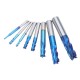 8Pcs Blue Naco 2-12mm 4 Flutes Carbide End Mill Set HRC50 Tungsten Steel Milling Cutter Tool