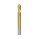 90 Degree Chamfer End Drill 4-12mm Titanium Coated High Speed Steel Spotting Location Center Bit Machine for Chamfering Tools Milling Cutter