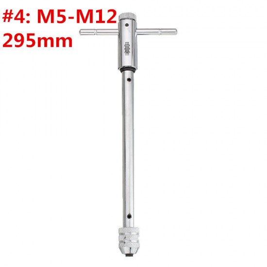 Adjustable T-handle Screw Tap Handle M3-M8 M5-M12 Standard and Extended Length Tap Wrench Hand Tapping Tool