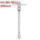 Adjustable T-handle Screw Tap Handle M3-M8 M5-M12 Standard and Extended Length Tap Wrench Hand Tapping Tool