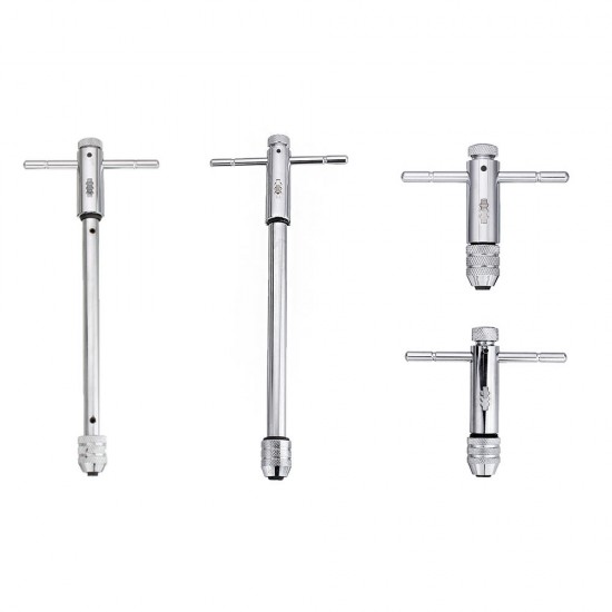 Adjustable T-handle Screw Tap Handle M3-M8 M5-M12 Standard and Extended Length Tap Wrench Hand Tapping Tool