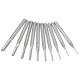 DB-M8 10pcs 0.8-3mm Carbide PCB Drill Bits Engraving Milling Cutter for CNC Rotary Burrs