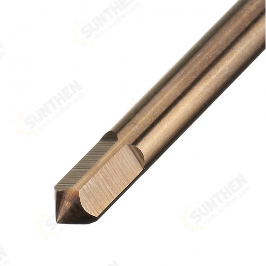 M3-M10 HSS Co M35 Machine Sprial Flutes Taps Metric Screw Tap Right Hand Thread Plug Tap Drill