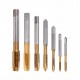 M3-M12 Titanium Coated Hand Tap HSS Metric Straight Flute Thread Screw Tap