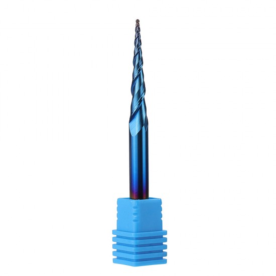 2 Flutes Ball Nose End Mill R0.25/ R0.5/ R0.75/ R1.0 *15*D4*50 Milling Cutter