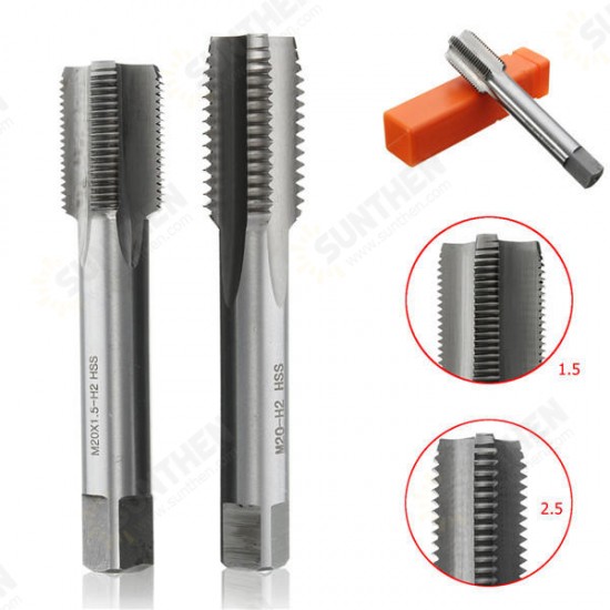 M20 x 1.5mm/2.5mm Metric Tap Plug Tap Machine Screw Threaded Tap