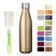 500ml Insulated Stainless Steel Water Vacuum Bottle Double-Walled for Outdoor Sports Hiking Running