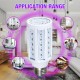 12W UV Germicidal Sterilizer Lamp E27 LED Corn Light Bulb + 110V/220V Remote Control for Indoor Home