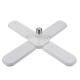 1/3/4-blade E27 LED Light Bulb Foldable Fan Blade Light Deformable Ceiling Lamp Home Living Room Interior Lighting