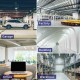 2/3/4/5+1 Blades E27 LED Garage Light Foldable Indoor Bulb Deformable Shop Ceiling Lamp AC85-265V