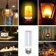 4 Modes 78LED Flame Effect Fire Light Bulb Gravity Sensor Lamp Flickering Bulb Lamp Garden Lighting Outdoor Decor