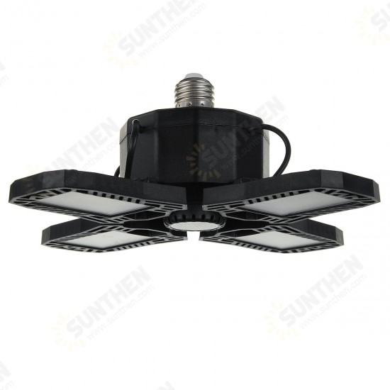 60W/100W 165-265V LED Garage Light E27 Deformable Ceiling Light Warehouse Lighting Bulb Adjustable