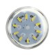 6W Dimmable E27 E14 E12 G9 GU10 B22 SMD4014 LED Corn Bulb Chandelier Light AC110V