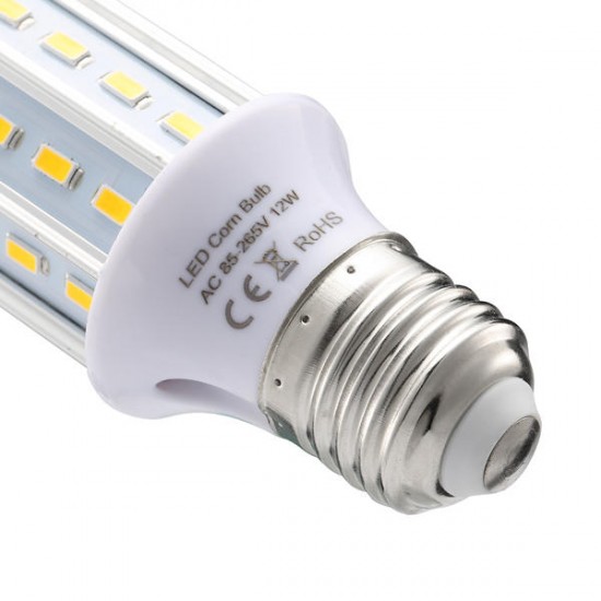 E27 E14 B22 12W 18W 25W 30W SMD 5730 Pure White Warm White LED Corn Light Bulb AC85-265V