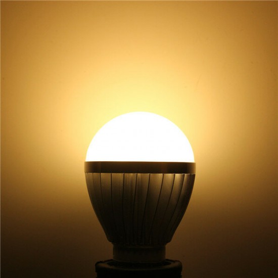 B22/E27 5W 10 SMD 5730 LED Globe Bulb Non-Dimmable Warm White/White Lamp AC 110-240V