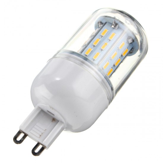 Dimmable 4W E27 E14 E12 G9 GU10 B22 4014 SMD LED Corn Light Bulb Lamp AC220V