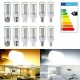 Dimmable E14/E27/G9/GU10/B22/E12 SMD4014 5W LED Corn Bulb Light Home Lamp AC220V