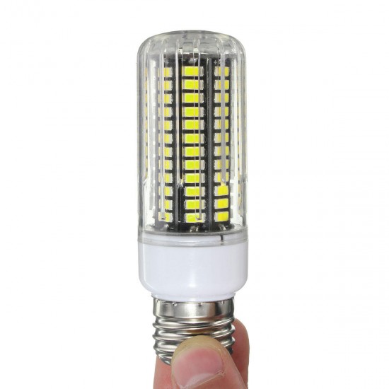 E14 E12 B22 GU10 G9 E27 LED 9W 105 SMD 5730 Warm White White Fire Cover Corn LED Bulb Light AC220V