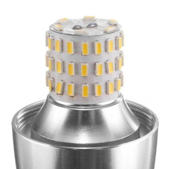 E14 E12 E27 7W 470LM 60 SMD 3014 LED White Warm White Glass Candle Bulb Light Non-Dimmable AC85-265V