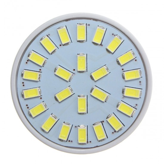 E14 E27 GU10 MR16 AC85-265V 3.5W 24 SMD 5730 Pure White Warm White LED Spot Lightt Bulbs 350LM