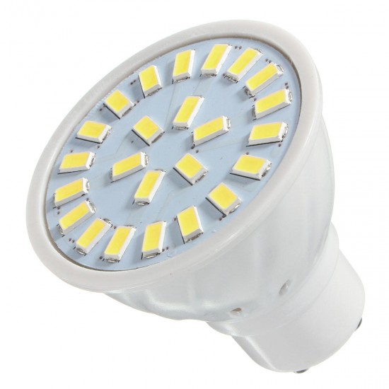 E14 E27 GU10 MR16 AC85-265V 3.5W 24 SMD 5730 Pure White Warm White LED Spot Lightt Bulbs 350LM