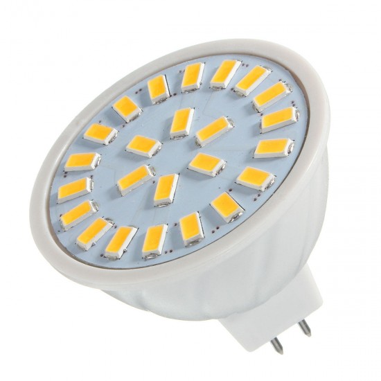 E14 E27 GU10 MR16 AC85-265V 3.5W 24 SMD 5730 Pure White Warm White LED Spot Lightt Bulbs 350LM