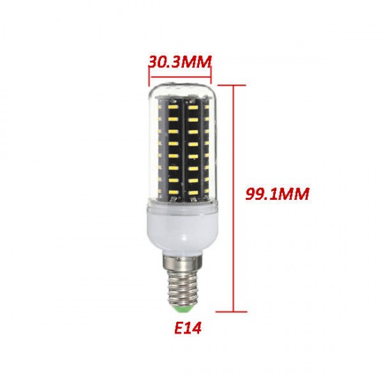 E14/E12/B22/G9/GU10/E27 LED Bulb 5W SMD 4014 72 500LM Pure White/Warm White Corn Light Lamp AC 220V