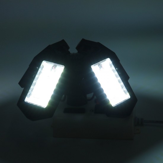 E26 / E27 LED Garage Light Bulb 2835SMD Multifaceted Ceiling Foldable Workshop Lamp Indoor Decoration Lighting