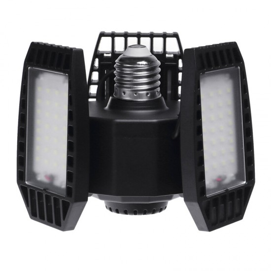 E26/E27 64/96LED Foldable LED Garage Light Workshop Supermarket Gym Lamp