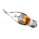 E27 3W AC85-265V White/Warm White Golden Cover LED Candle Light Bulb