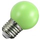 E27 3W PE Frosted LED Globe Colorful White Red Green Blue Yellow Lamp AC110-240V