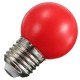 E27 3W PE Frosted LED Globe Colorful White Red Green Blue Yellow Lamp AC110-240V