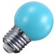 E27 3W PE Frosted LED Globe Colorful White Red Green Blue Yellow Lamp AC110-240V