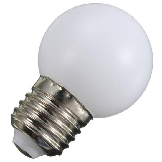 E27 3W PE Frosted LED Globe Colorful White Red Green Blue Yellow Lamp AC110-240V