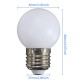 E27 3W PE Frosted LED Globe Colorful White Red Green Blue Yellow Lamp AC110-240V