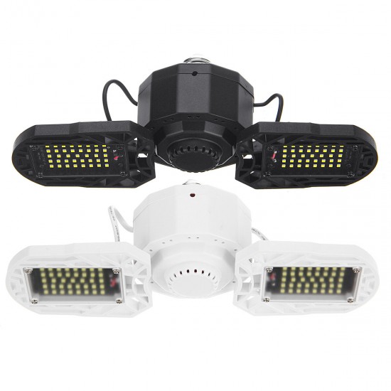 E27 40W 4000LM LED Garage Lights Deformable Garage Ceiling Light