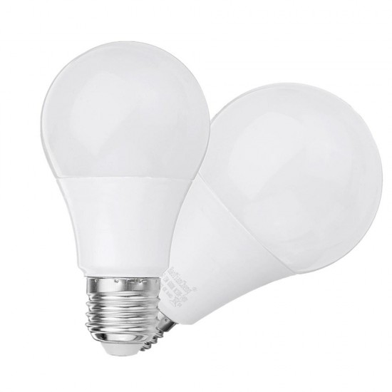 E27 5W 7W 9W 12W 15W Warm White Pure White Non-dimmable No Flicker LED Globe Light Bulb AC85-265V