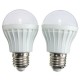 E27 5W 8 SMD 5630 Warm White/White Globe Ball Bulbs Plastic Lamp Lights 220-240V