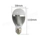 E27 5W LED Bulb Warm White/White AC110-240V LED Globe Light Bulb