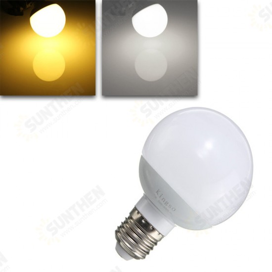 E27 7W 14 SMD 5730 600LM White/Warm White LED Globe Light Bulb AC 85-265V